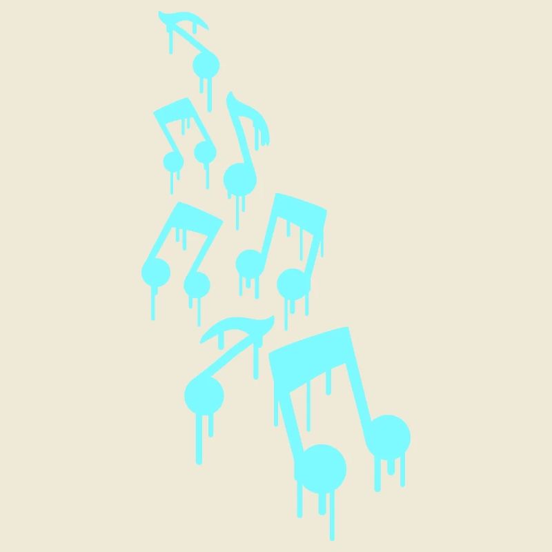 Partition Musique Cool Graffiti Drop Spray Partition