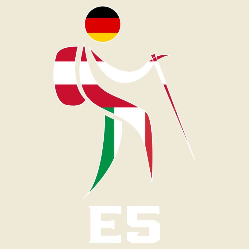 Alpenüberquerung E5 Alpen Alpenüberquerer Wanderer