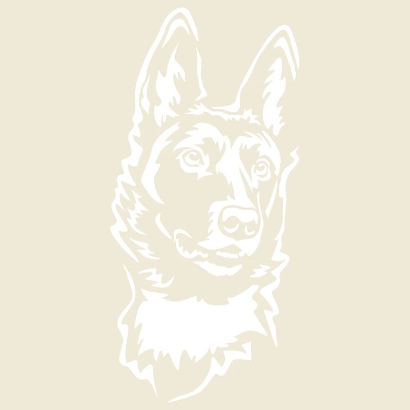 Malinois Kopf "Black Edition"