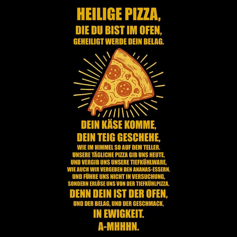 Église de la Sainte Pizza 🍕 - Prière