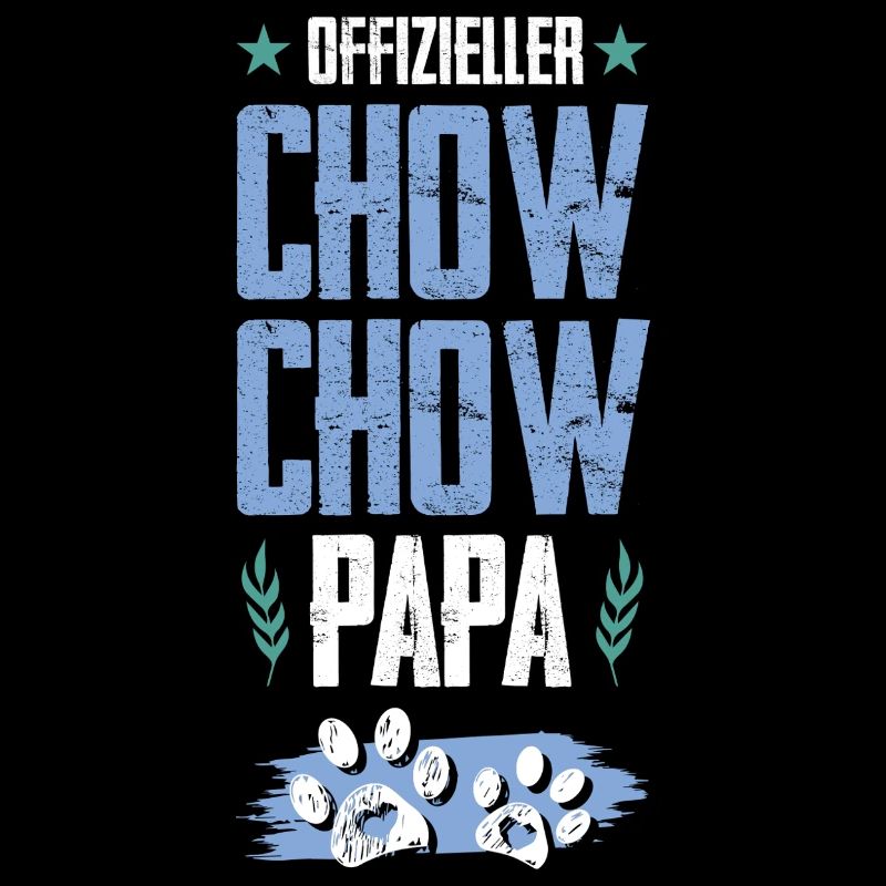 chow chow hunde papa