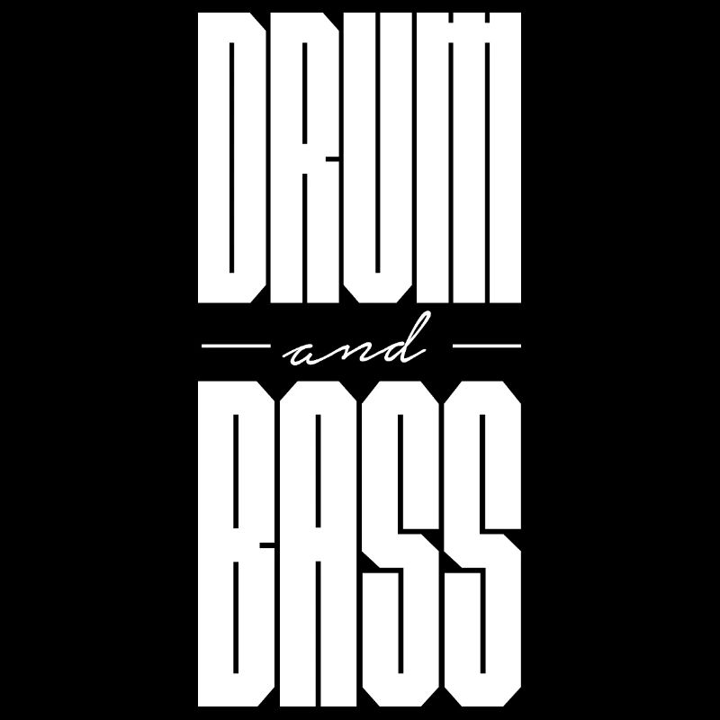 Drum and Bass bold logo design