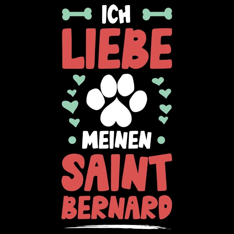 J’aime mon Saint-Bernard