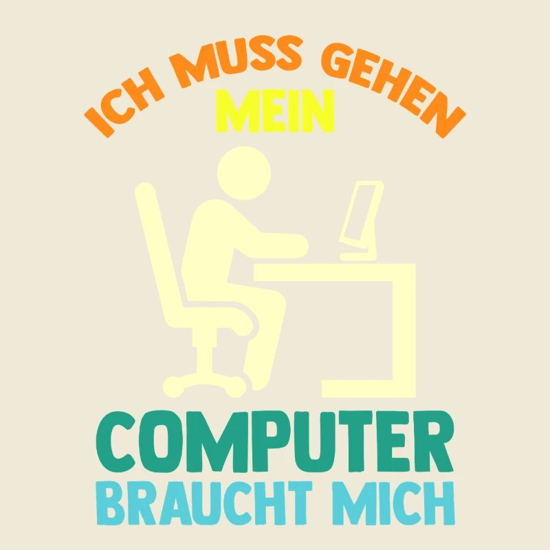 Computer Gamer Zocker Programmierer Administrator