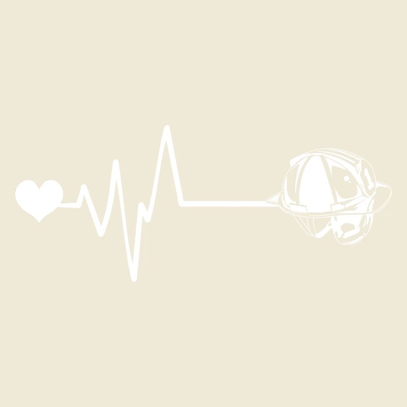 Firefighter Helmet Pulse Heartbeat