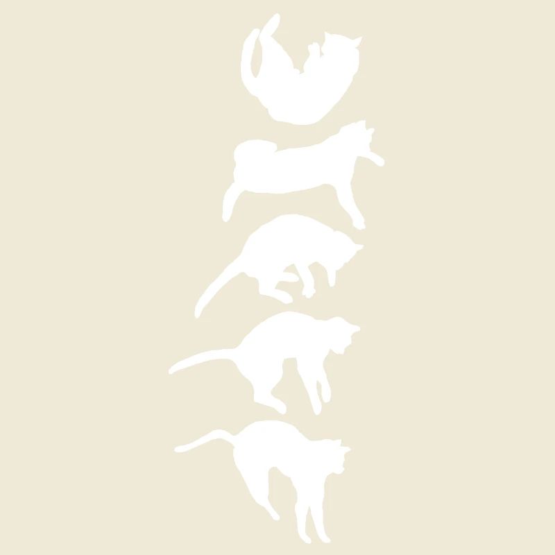 Réflexe de redressement du chat qui tombe