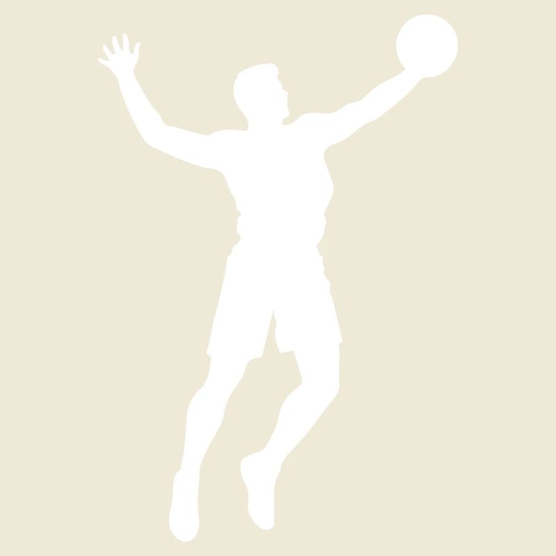 Volleyball Player Silhouette