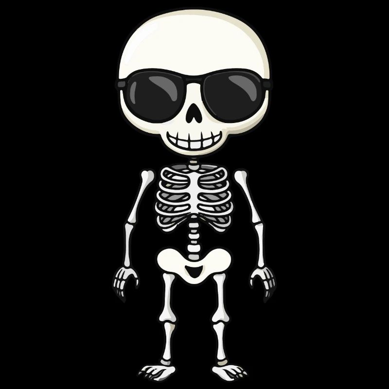 Skeleton Comic Halloween