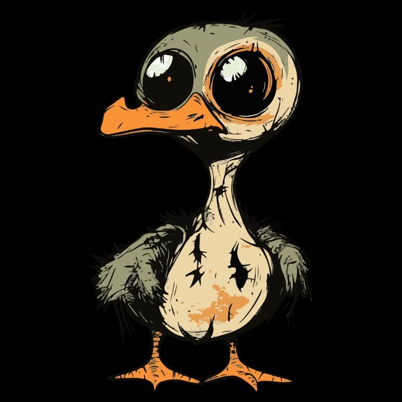 Gans Halloween Lustig Zombie