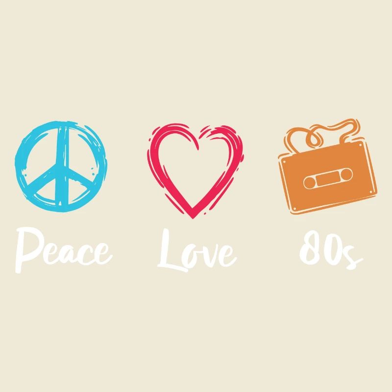 Peace Love 80s
