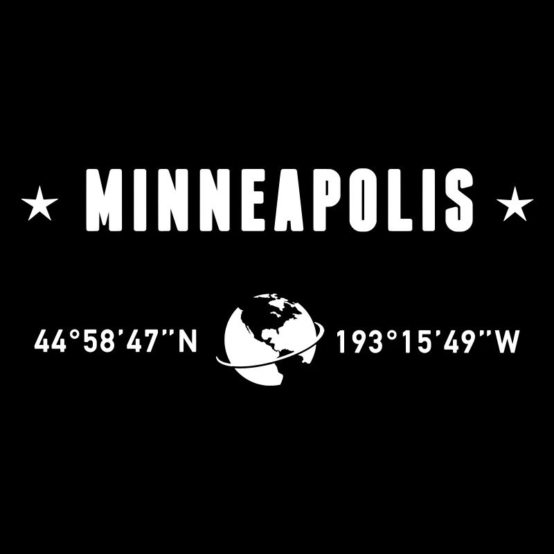 Minneapolis Minnesota Coordinates  White
