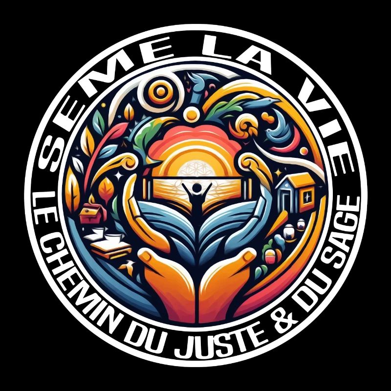 Logo Sème la Vie (texte blanc)