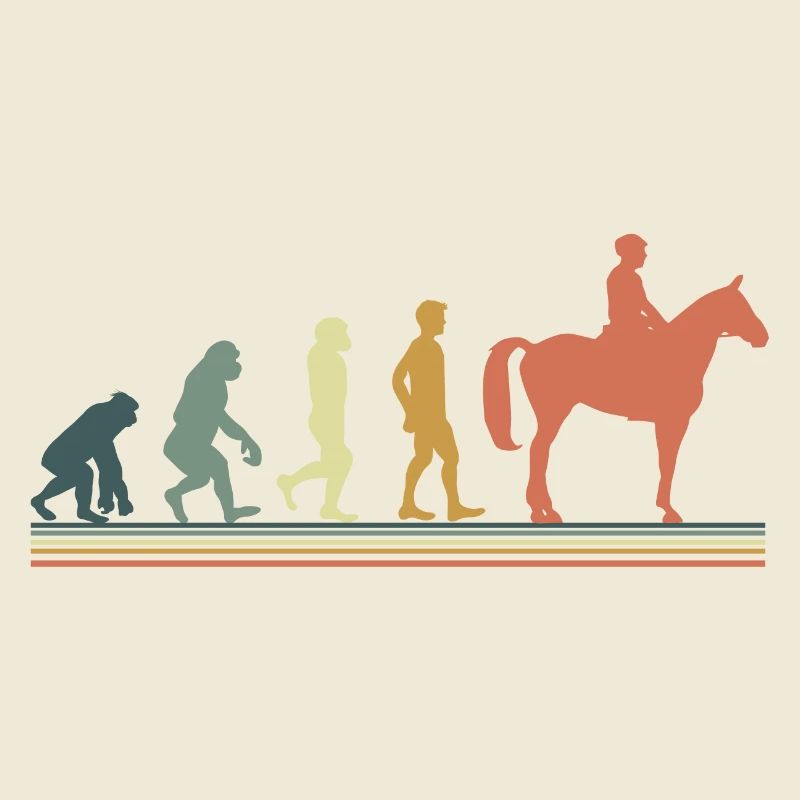 Evolution cheval