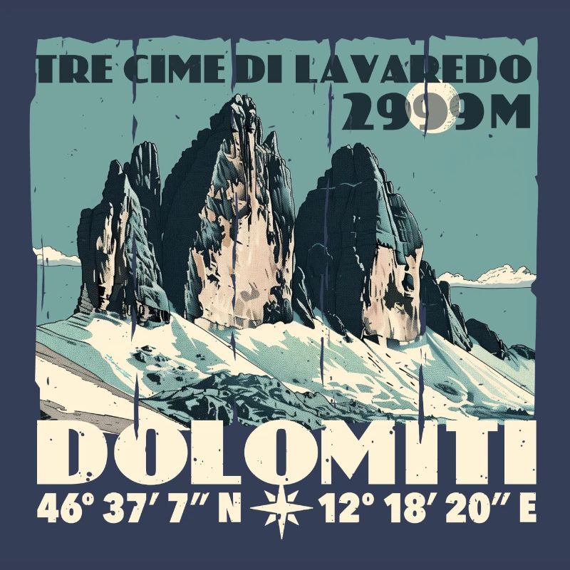 Tre Cime Lavaredo Dolomiti Three Peaks Dolomites