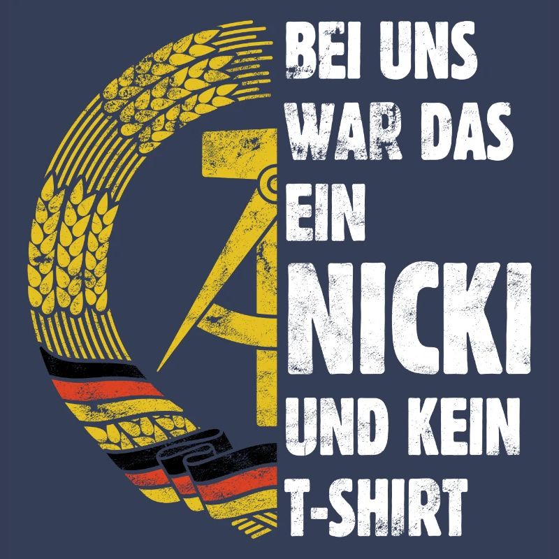 DDR Nicki, Osten, Ossi Spruch, Geschenk