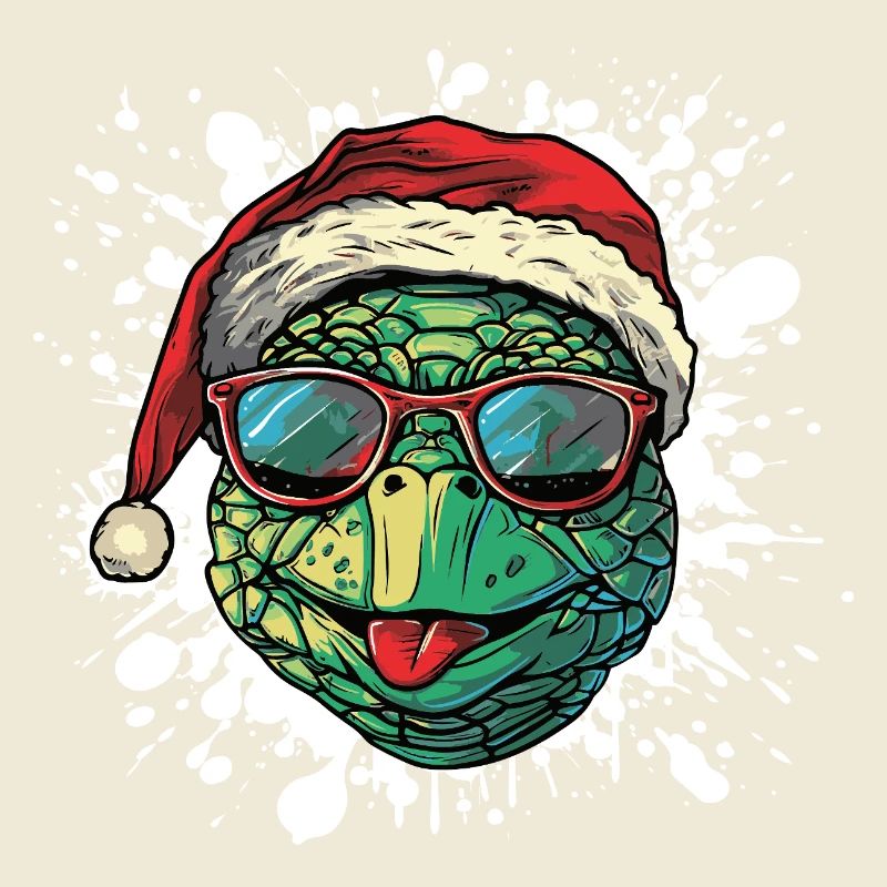 Turtle Christmas Funny