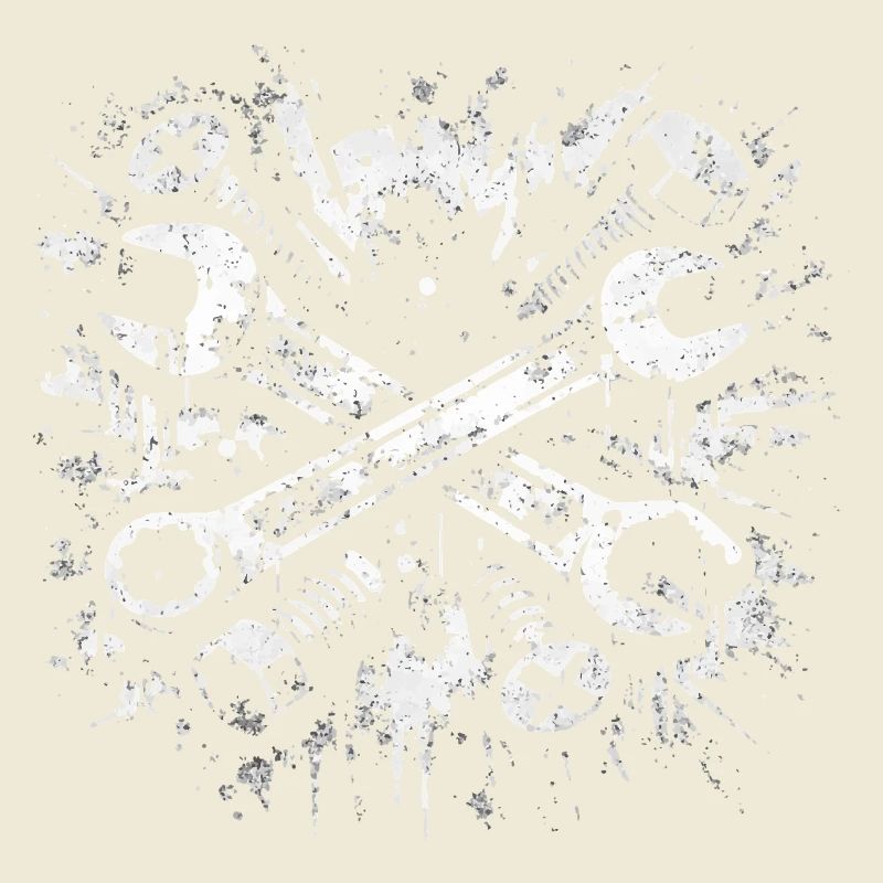 Conception de clé à molette Tool Grunge