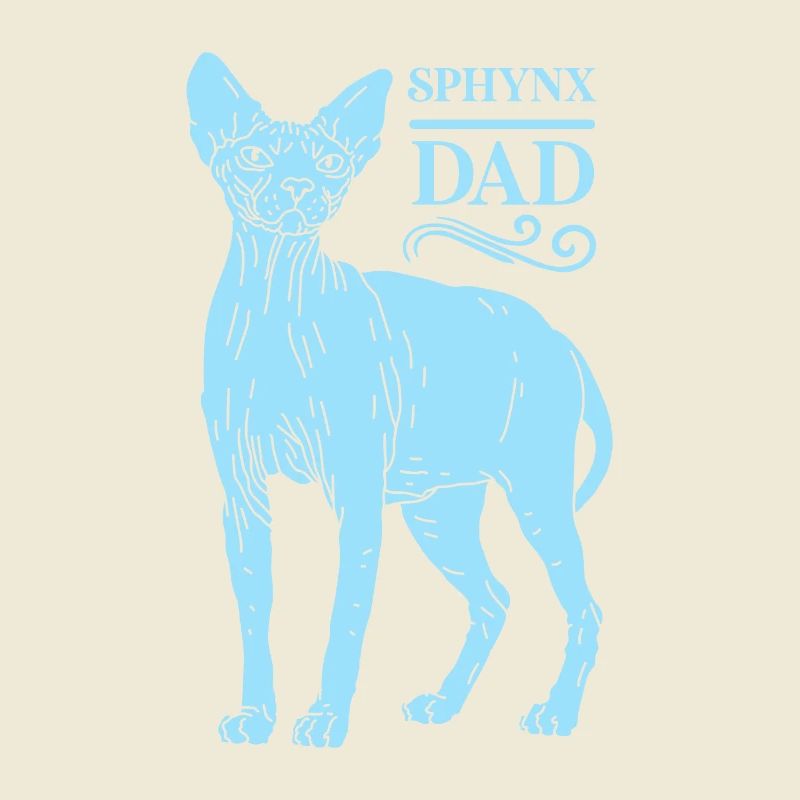 Sphynx dad Sphynx chat Sphynx sphinx chat cadeau