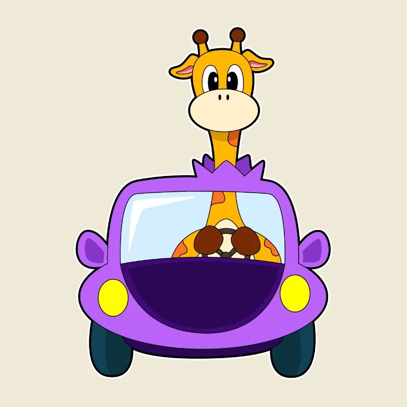 Giraffe Car