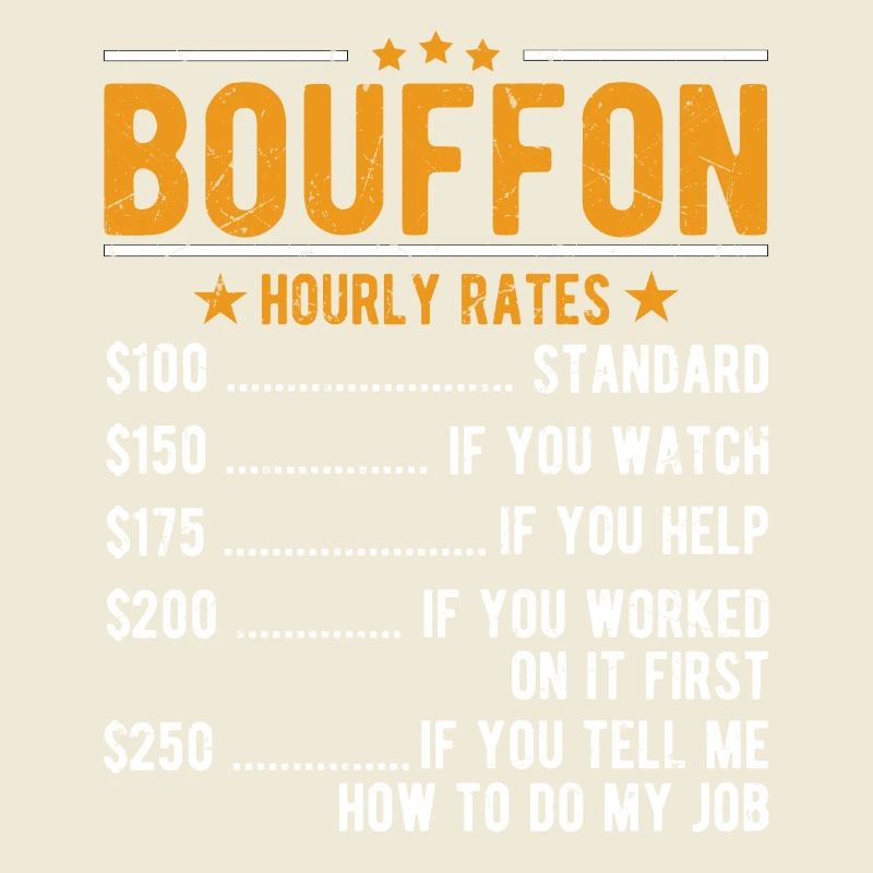 Bouffon hourly wage