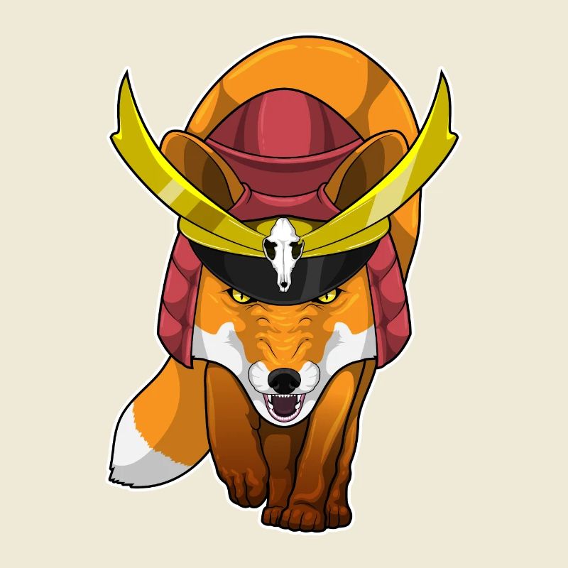 Fuchs Samurai Kampfkunst