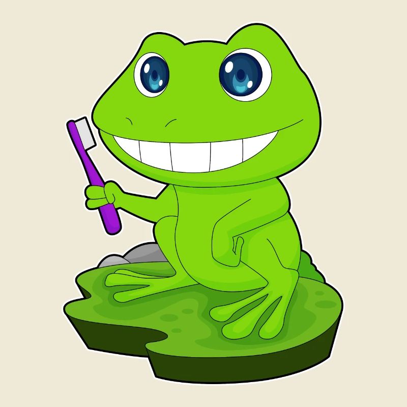 Frog Brushing Toothbrush