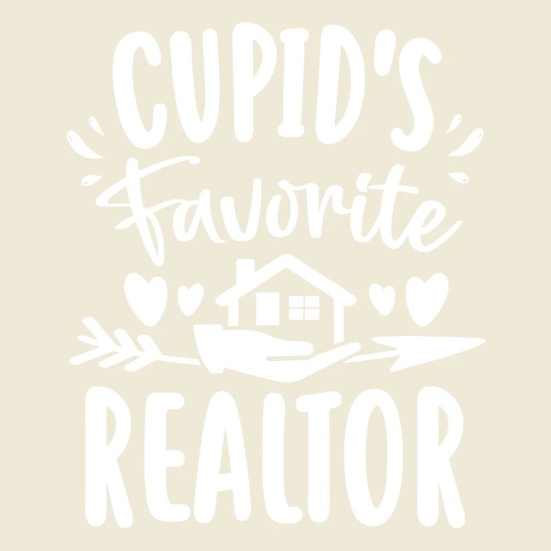 Joyeuse Saint-Valentin Cupidons Agent immobilier préféré enseigner