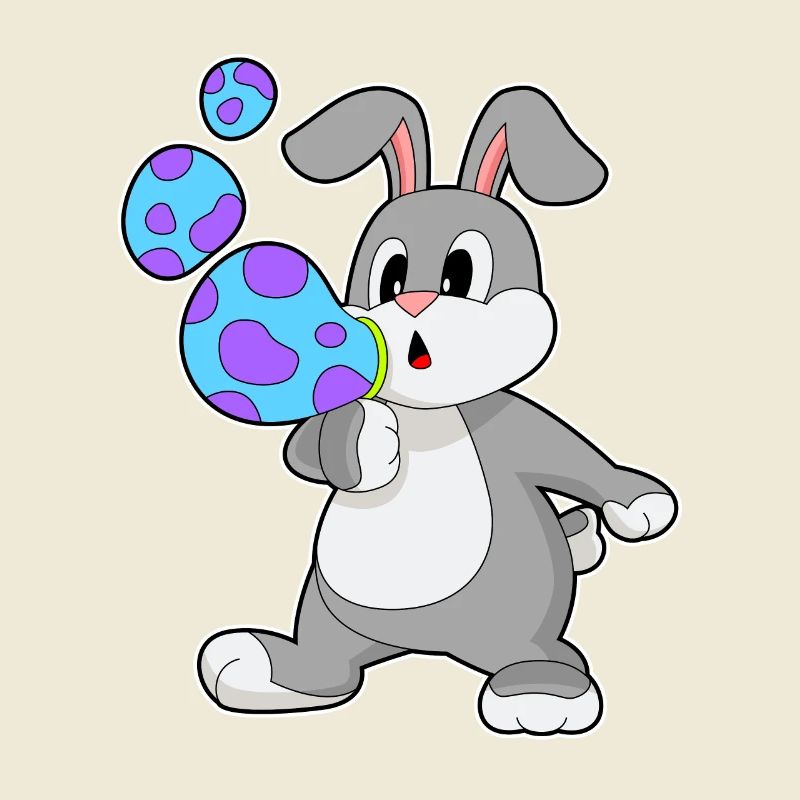 Bunny Soap Bubbles