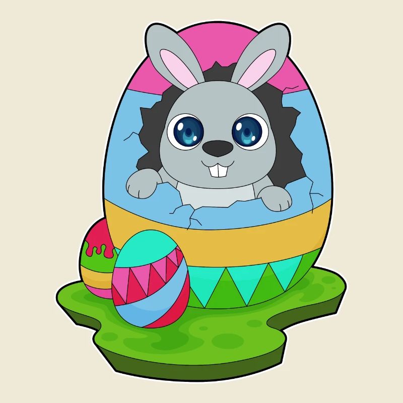 Bunny Easter Easter Egg