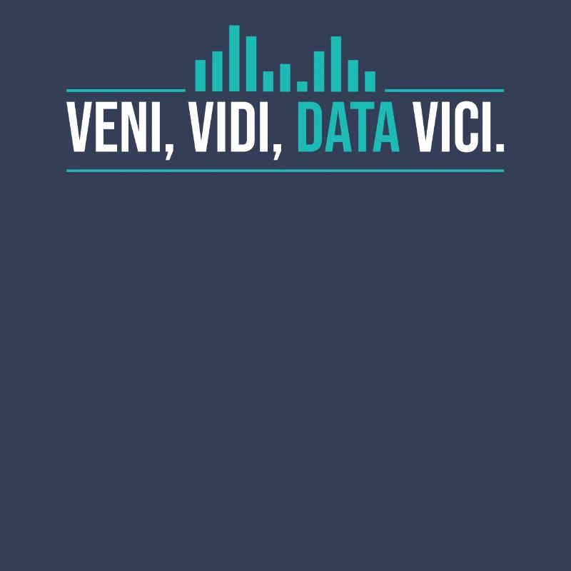 Veni, Vidi, Data Vici Statisticien