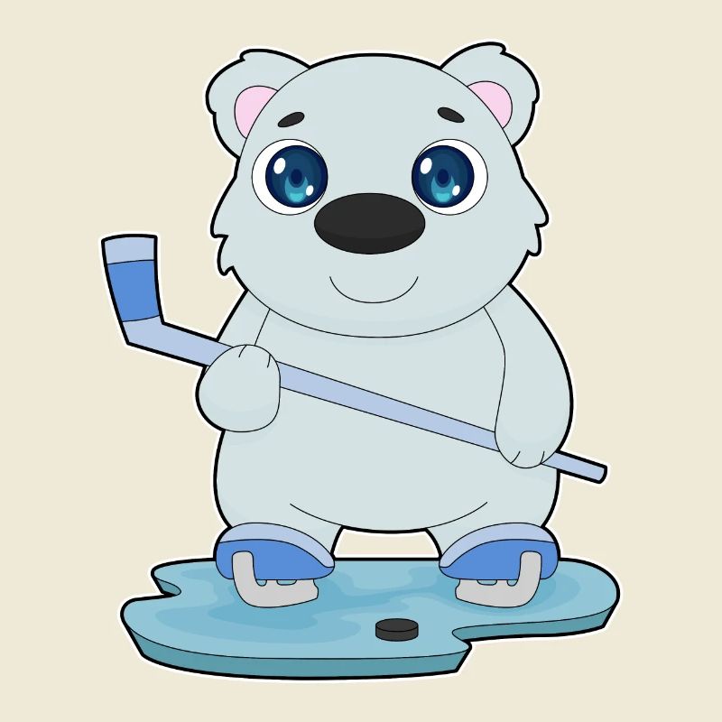 Eisbär Eishockey Eishockeyschläger