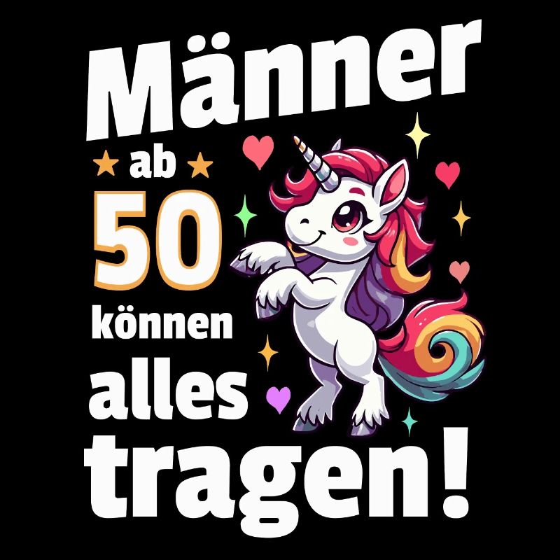 Mann 50. Geburtstag. Lustiger Spruch Geschenkidee