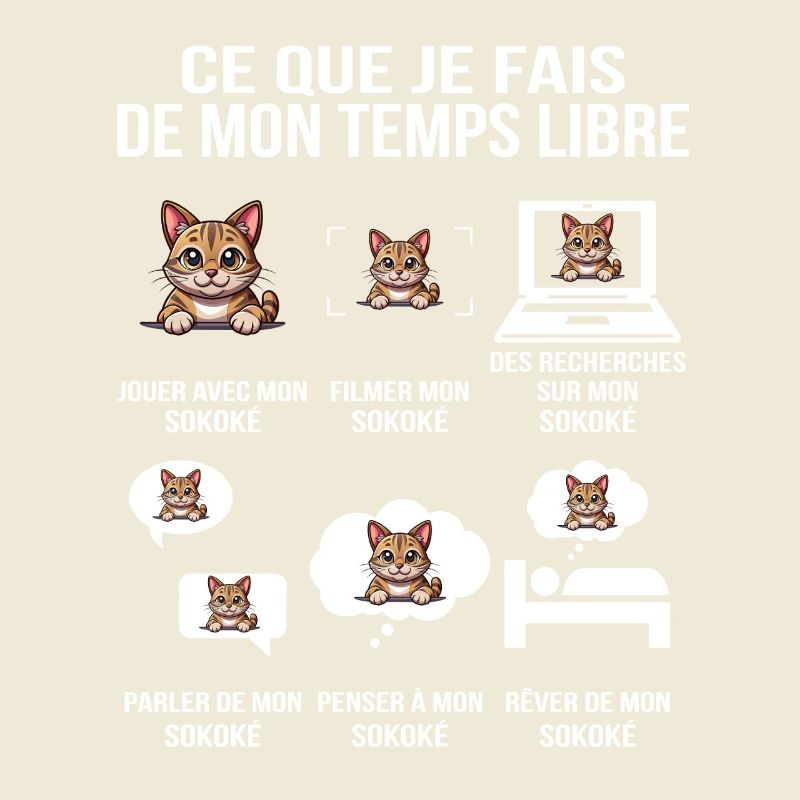Ce que je fais de mon temps libre avec mon Sokoké