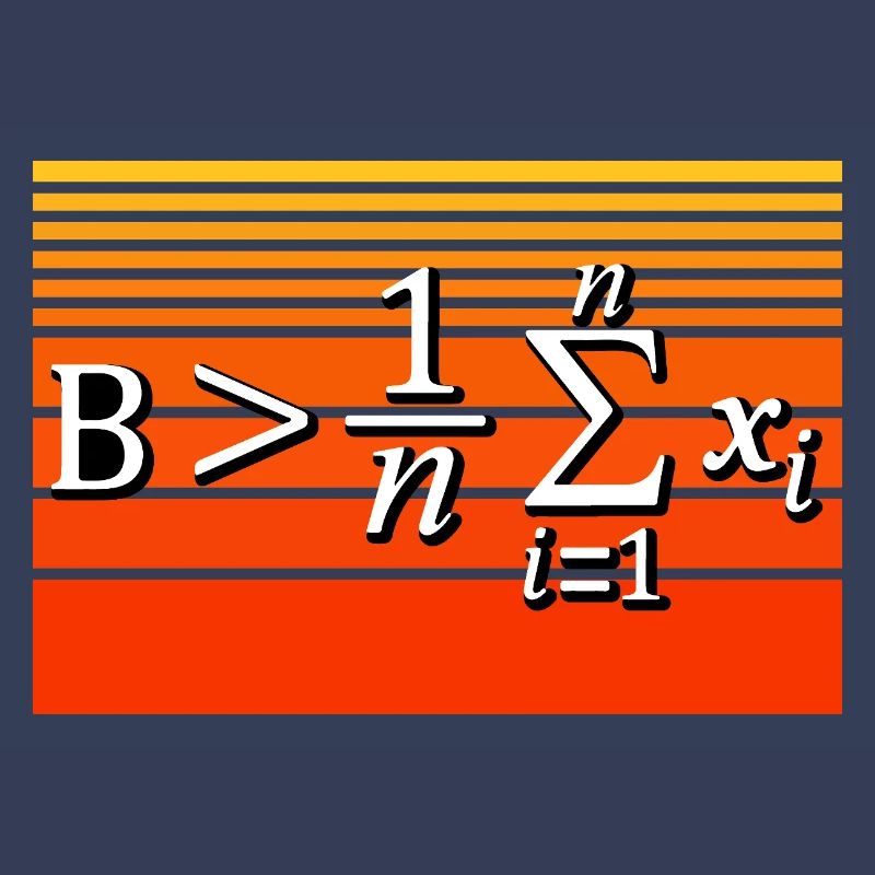 Math Pun – Be Greater Than Average