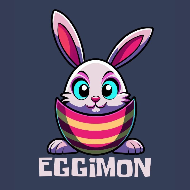 Eggimon - Easter Bunny - Easter Egg - Gift