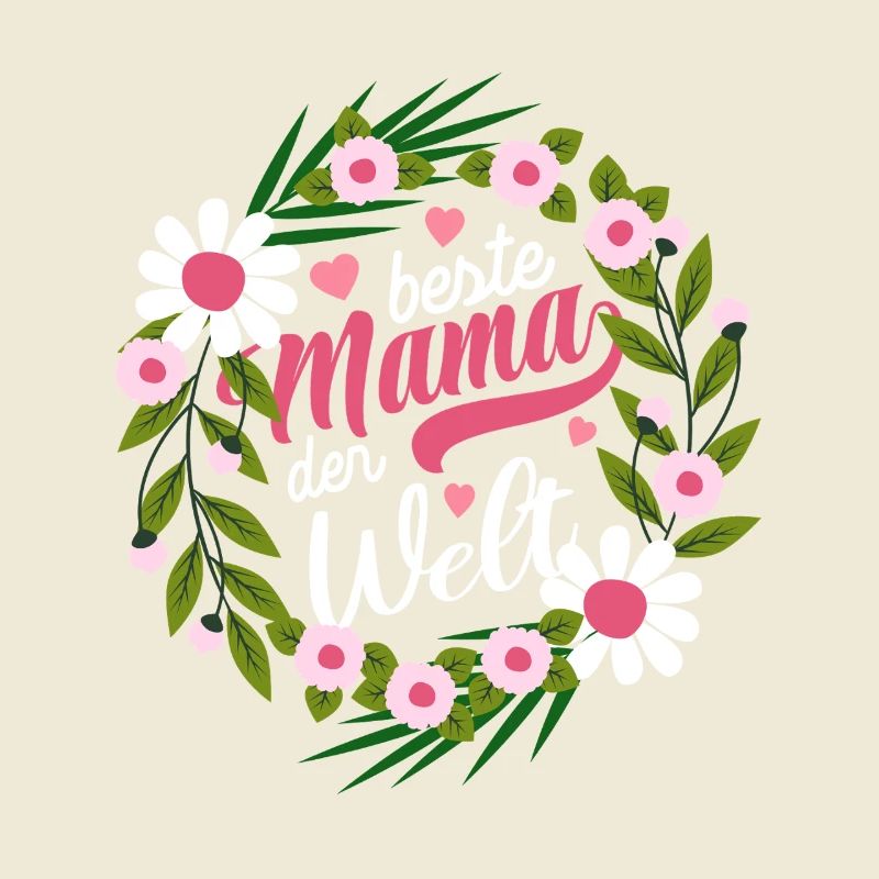 Beste Mama der Welt - Muttertag - Spruch