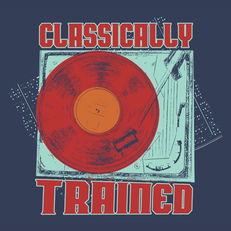 Classically Trained Vintage Record Player