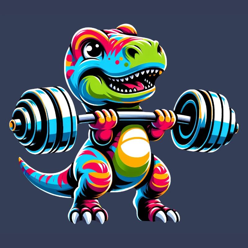 Trex Dinosaur Dumbbells Dumbbells Lifting Dumbbell