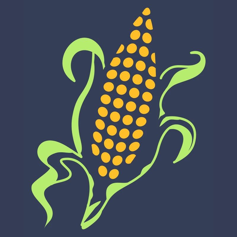 husked corn on the cob