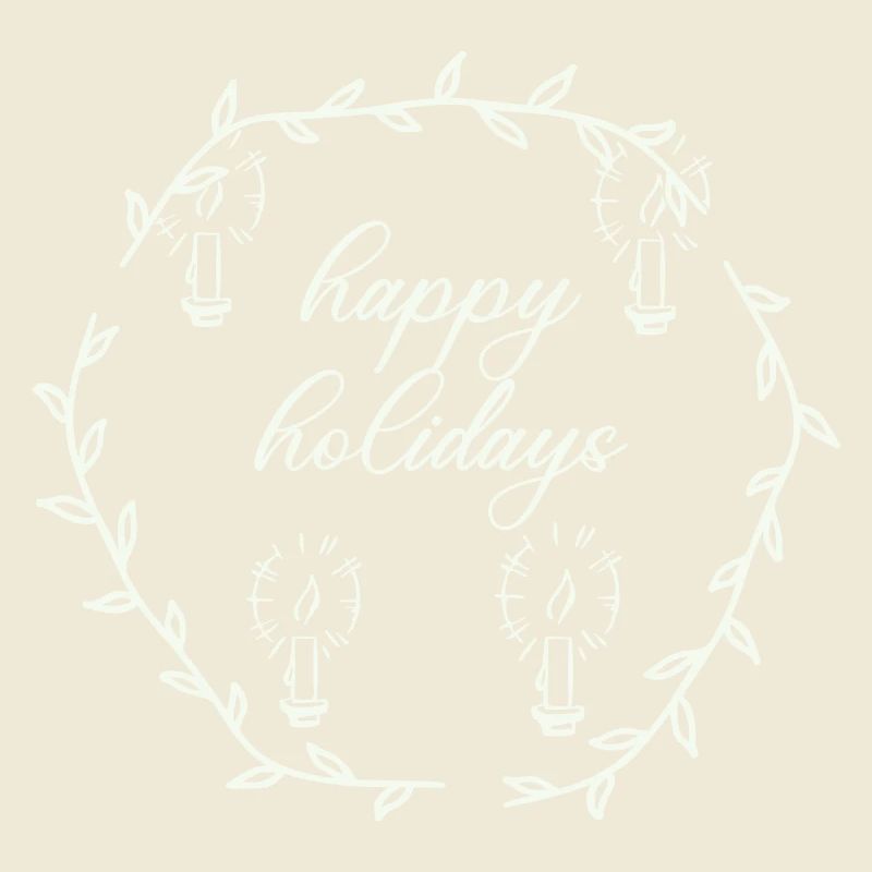 Avent Advetskranz Joyeuses Fêtes