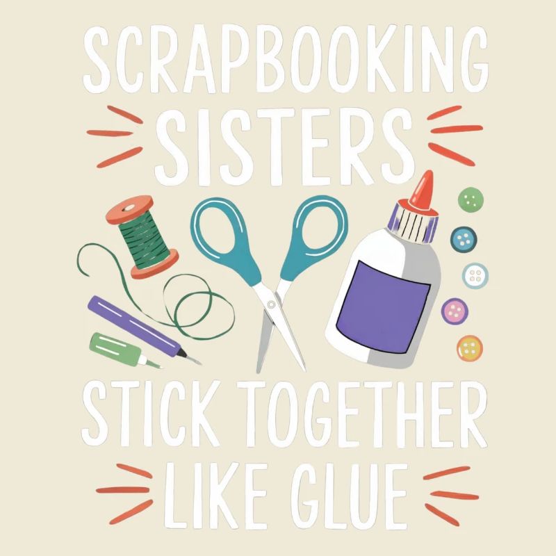 Sœurs du scrapbooking : Colle comme la colle