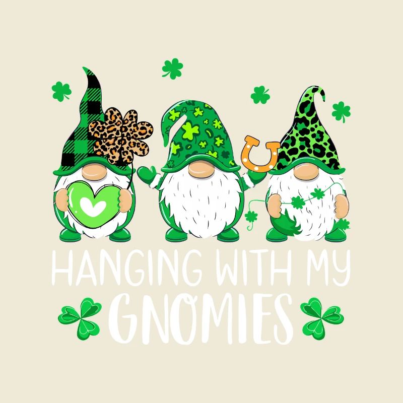 Gnomies St Patrick Trio