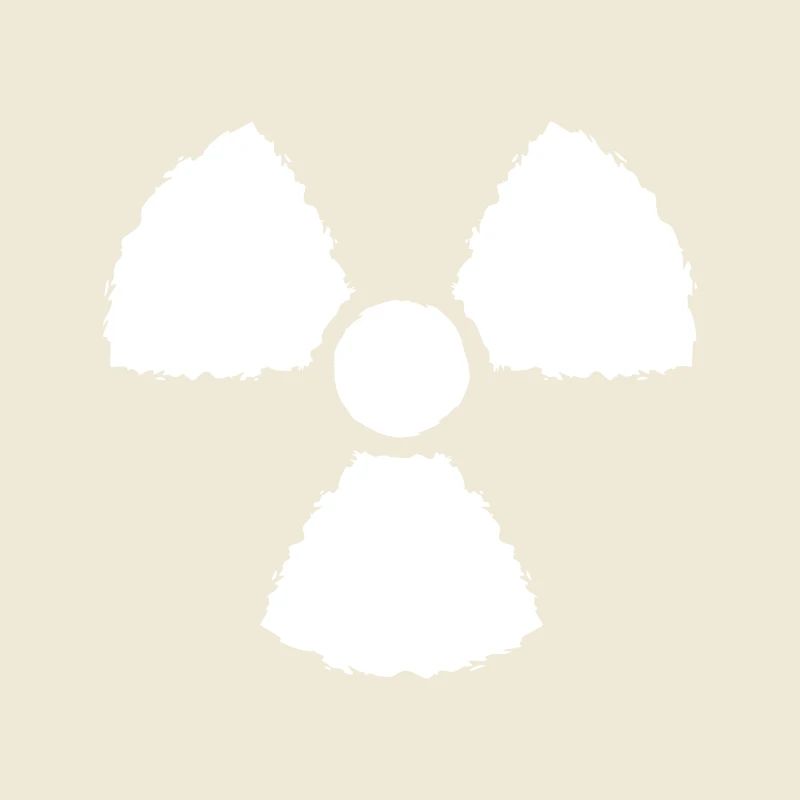 Nuklear Symbol Zeichen