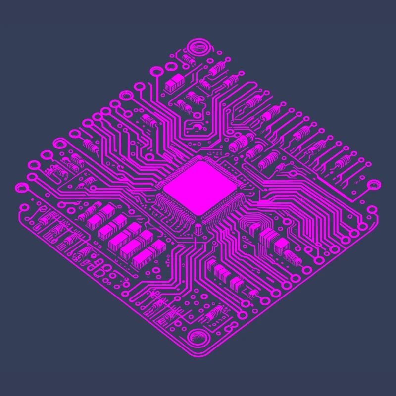 Anatomical CPU & PCB - Cool Computer Scientists
