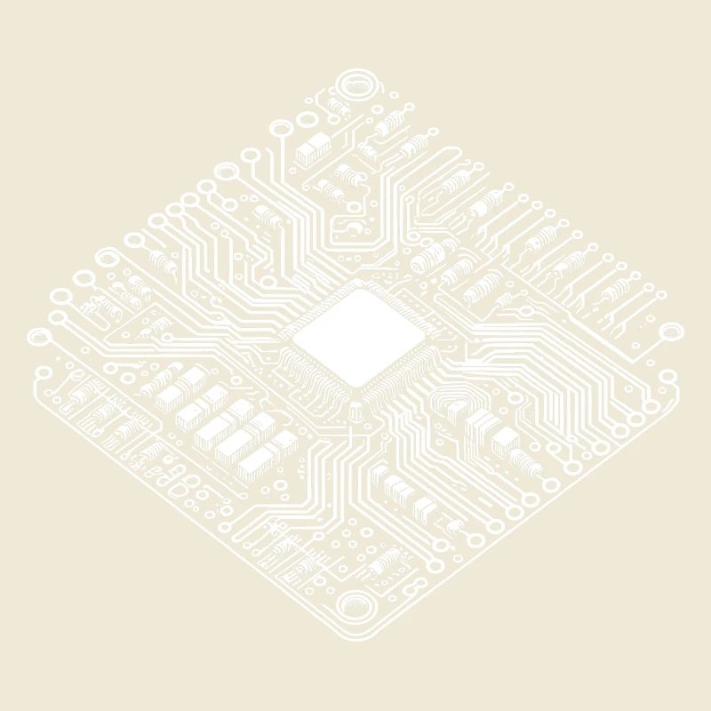 CPU anatomique et PCB - Cool Computer Scientists