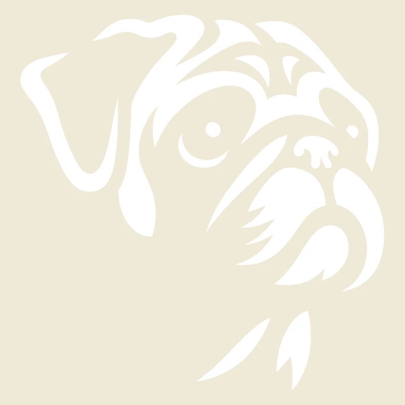 Pug Silhouette Pet Minimalist Elegant
