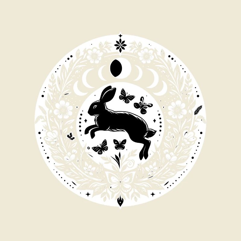 Easter Ostara Eostre Pagan Spring Hare