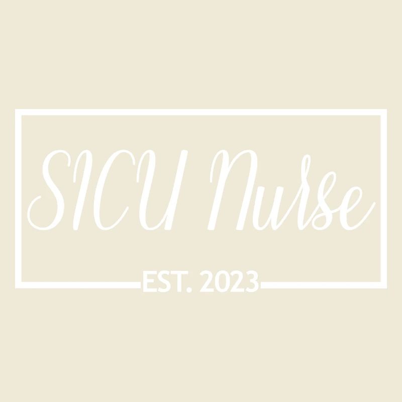 SICU-Krankenschwester Est. 2023 Abschluss als Krankenpfleger