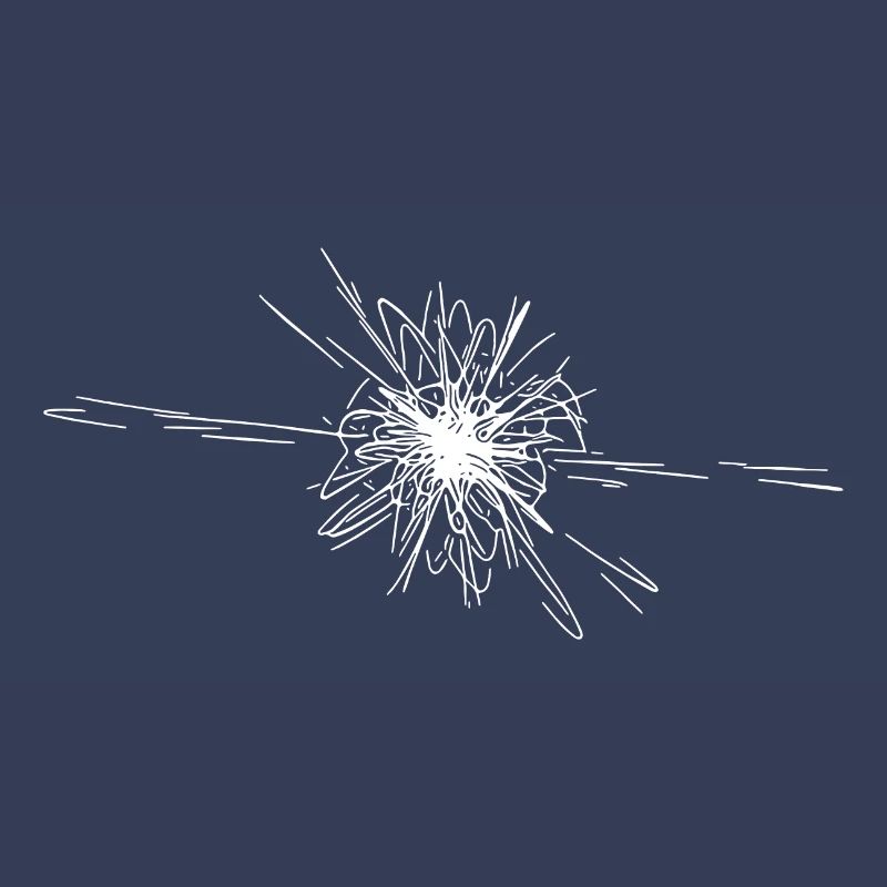 Vector Sternen Nova Explosion