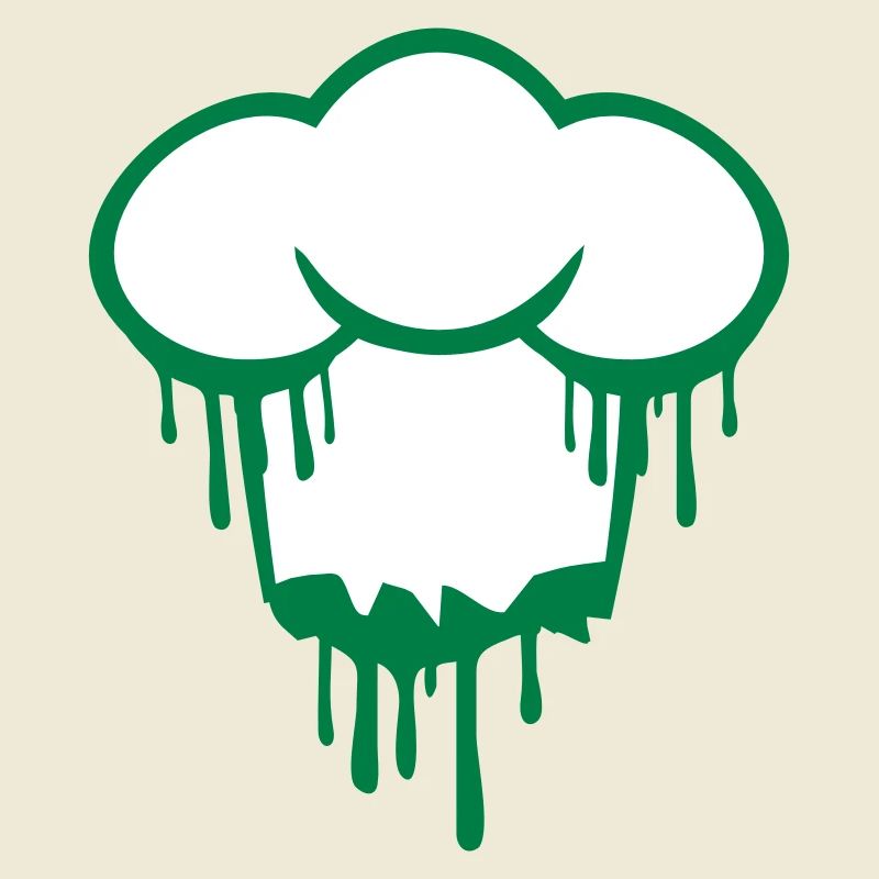 Graffiti Chef's Hat Kitchen Master Chef Cool Spray